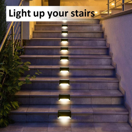 16-Pack Solar Waterproof LED Deck Lights